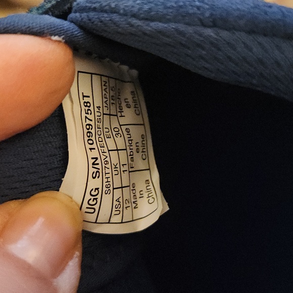 New UGG Sneakers, Kids size 12 - Picture 4 of 5